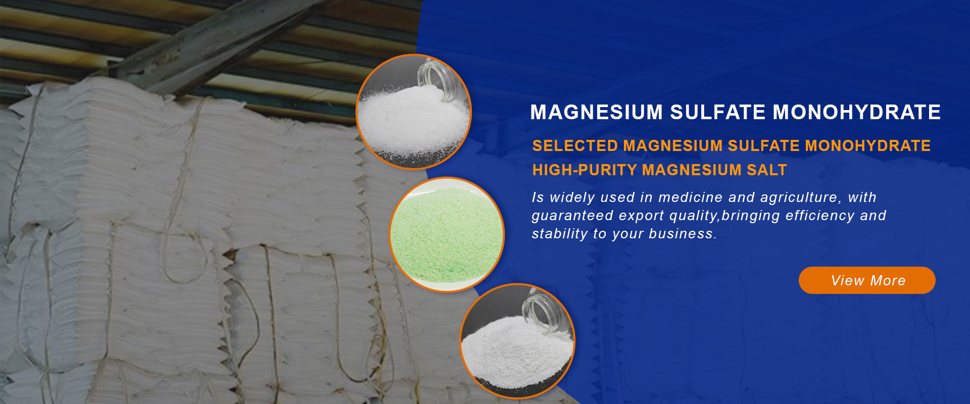 quality Magnesium Sulfate factory