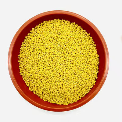 Yellow Granular 18 46 0 Dap Fertilizer CAS 7783-28-0 Customized Color